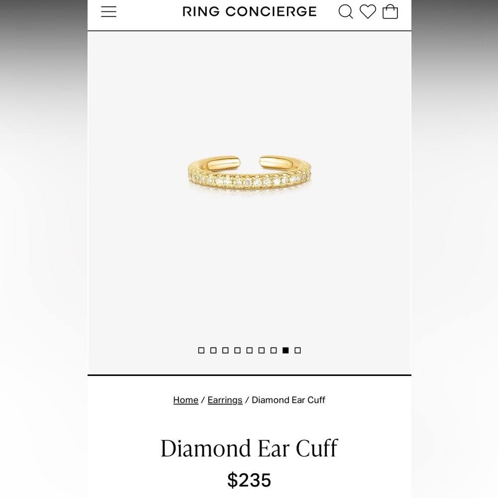 Ring Concierge Diamond Ear Cuff